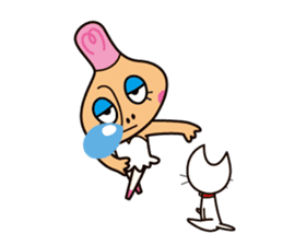 Pirouette Nut-chan sticker #564803