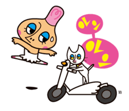 Pirouette Nut-chan sticker #564818