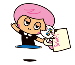 Pirouette Nut-chan sticker #564821
