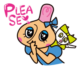 Pirouette Nut-chan sticker #564828