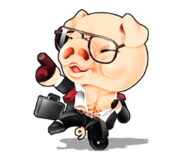 Pigskin sticker #565355