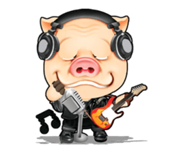 Pigskin sticker #565365