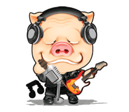 Pigskin sticker #565365