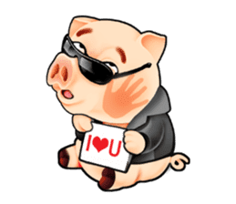 Pigskin sticker #565381