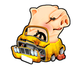 Pigskin sticker #565393