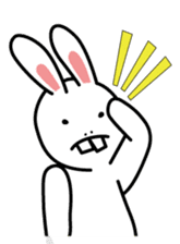 Naughty Rabbit Rabbin sticker #566424