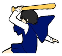 High school girl sticker #566702