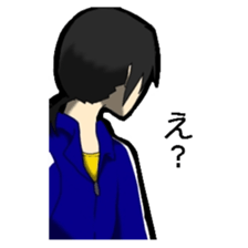 High school girl sticker #566705