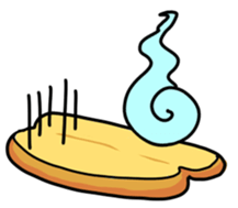 Dream king of croissant sticker #566956