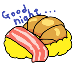 Dream king of croissant sticker #566961