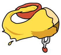 Dream king of croissant sticker #566962