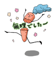 Usasabi and Carrot Samurai sticker #567053