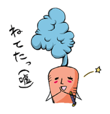 Usasabi and Carrot Samurai sticker #567060