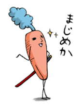 Usasabi and Carrot Samurai sticker #567066