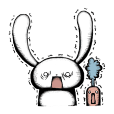 Usasabi and Carrot Samurai sticker #567071