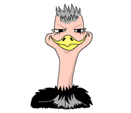 Aisu the Ostrich sticker #567088