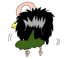 Aisu the Ostrich sticker #567093