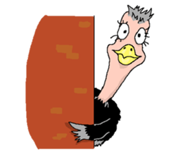 Aisu the Ostrich sticker #567100