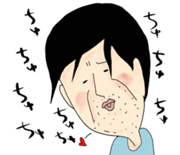 yurusuta(A middle-aged male/animal) sticker #567210