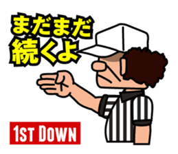 AmericanFootball in Japanese sticker #567646