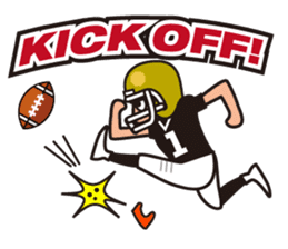 AmericanFootball in Japanese sticker #567656