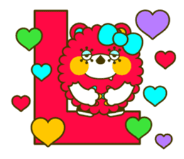 Fashionable bear sticker #567878