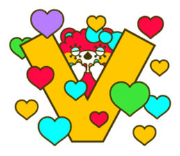 Fashionable bear sticker #567880