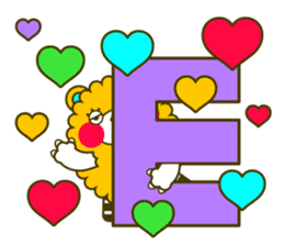 Fashionable bear sticker #567881