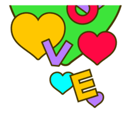 Fashionable bear sticker #567905