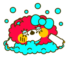 Fashionable bear sticker #567910