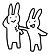 My bunny is so cute. sticker #568037