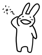 My bunny is so cute. sticker #568038