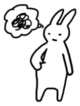 My bunny is so cute. sticker #568039