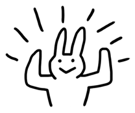 My bunny is so cute. sticker #568041
