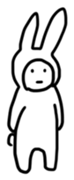 My bunny is so cute. sticker #568046