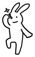 My bunny is so cute. sticker #568047