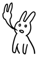 My bunny is so cute. sticker #568051