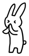 My bunny is so cute. sticker #568052