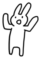 My bunny is so cute. sticker #568053