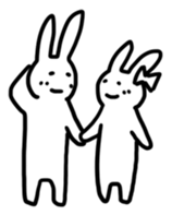 My bunny is so cute. sticker #568054