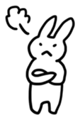 My bunny is so cute. sticker #568055