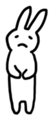 My bunny is so cute. sticker #568056