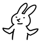 My bunny is so cute. sticker #568061
