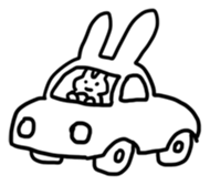 My bunny is so cute. sticker #568066