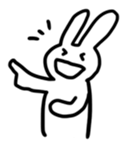 My bunny is so cute. sticker #568067