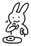 My bunny is so cute. sticker #568070