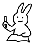 My bunny is so cute. sticker #568073