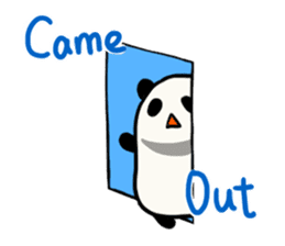 Moving Contact MochiPanda(English Ver) sticker #568317