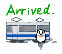 Moving Contact MochiPanda(English Ver) sticker #568321