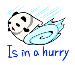 Moving Contact MochiPanda(English Ver) sticker #568323